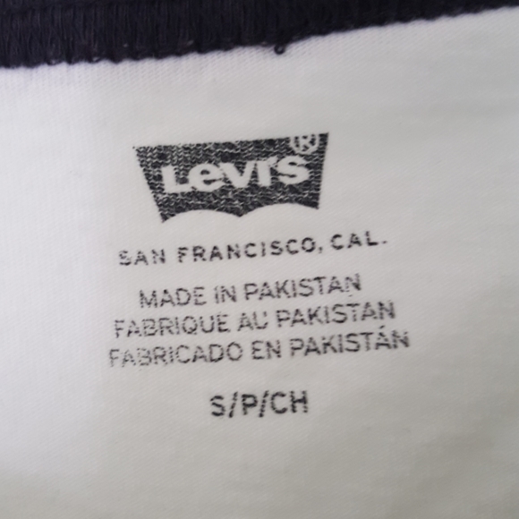 Levis white ringer logo tee - Picture 4 of 5